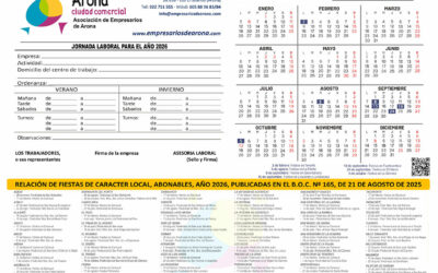 Calendario laboral Canarias 2026
