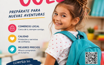 LOS EMPRESARIOS DE ARONA REGALAN LOTES DE MATERIAL ESCOLAR CON LA “VUELTA AL COLE”