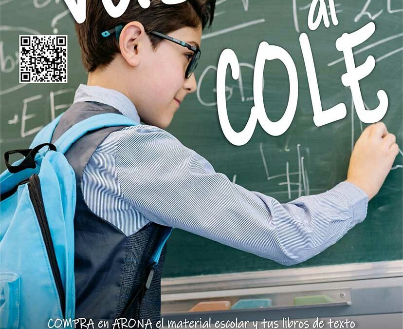 LOS EMPRESARIOS DE ARONA REGALAN CON LA “VUELTA AL COLE” LOTES DE MATERIAL ESCOLAR